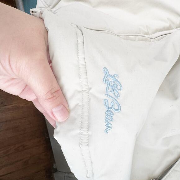 LL Bean VTG Nylon Thinsulate Ultra Polartec Insulation Full Zip Jacket XL Womens - Picture 4 of 12